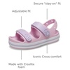 Crocs Kids’ Crocband Cruiser Sandals | Casual Sandals(Ballerina/Lavender)