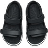 Crocs Kids’ Crocband Cruiser Sandals | Casual Sandals(Black/White)