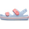 Crocs Kids’ Crocband Cruiser Sandals | Casual Sandals(Blue Frost/Guava)