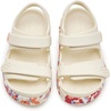 Crocs Kids’ Crocband Cruiser Sandals | Casual Sandals(Summit White/Guava)