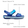 Crocs Kids’ Crocband Sandals(Cerulean Blue/Ocean)