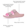 Crocs Kids Saturday Sandal (Little Kid/Big Kid)(Pink Milk Glitter)
