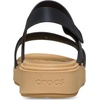 Crocs Kids Unisex Brooklyn Sandals (Little Kid/Big Kid)(Black/Cashew)