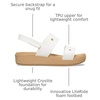 Crocs Kids Unisex Brooklyn Sandals (Little Kid/Big Kid)(Chalk/Cashew)
