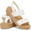 Crocs Kids Unisex Brooklyn Sandals (Little Kid/Big Kid)(Chalk/Cashew)