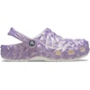 Crocs Unisex Adult Classic Geometric Clog(Iridescent Lilac)