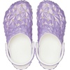 Crocs Unisex Adult Classic Geometric Clog(Iridescent Lilac)