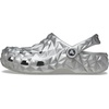 Crocs Unisex Adult Classic Geometric Clog(Silver)