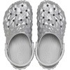 Crocs Unisex Adult Classic Geometric Clog(Silver)
