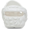 Crocs Unisex Adult Classic Geometric Clog(White)