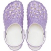 Crocs Unisex Adult Classic Geometric Clog(White/Iridescent)