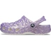 Crocs Unisex Adult Classic Geometric Clog(White/Iridescent)