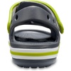 Crocs Unisex-Child Bayaband Sandal(Charcoal)