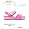 Crocs Unisex-Child Bayaband Sandal(Electric Pink)