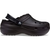 Crocs Women’s Classic Lined Platform Clogs(Black)