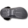 Crocs Women’s Classic Lined Platform Clogs(Black Glitter)