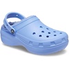 Crocs Women’s Classic Lined Platform Clogs(Moon Jelly)