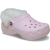 Crocs Women’s Classic Lined Platform Clogs(Pink Milk)