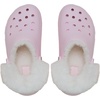 Crocs Women’s Classic Lined Platform Clogs(Pink Milk)