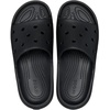 Crocs unisex-child Classic Slide V2 (Little Kid/Big Kid)(Black)