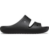 Crocs Girls’ Classic Sandal V2 (Little Kid/Big Kid) | Casual Sandals(Black)