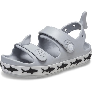 Crocs Kids’ Crocband Cruiser Sandals | Casual Sandals(Light Grey)