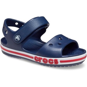 Crocs Unisex-Child Bayaband Sandal(Navy/Pepper)