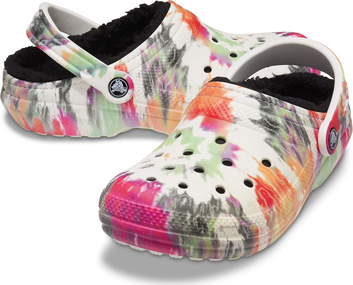 image:imageCrocs Athens Thong SandalBlotched Tie Dye