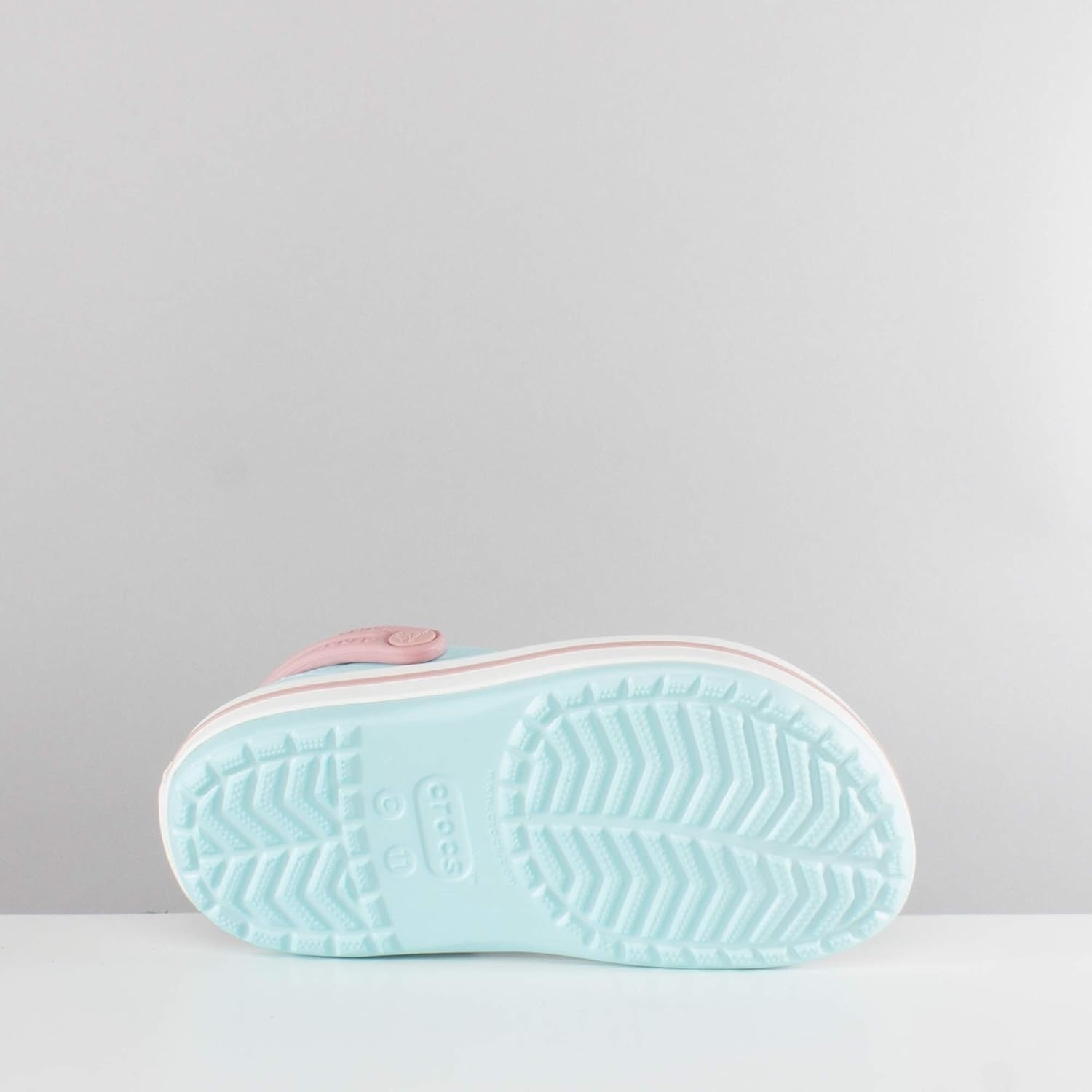 image:imageCrocs Athens Thong SandalIce BlueWhite