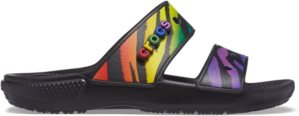 image:imageCrocs Athens Thong SandalRainbow Animal Print