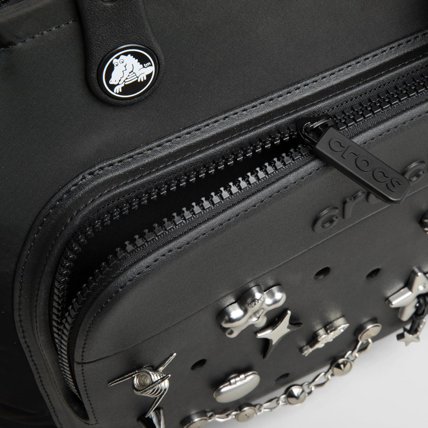 image:imageCrocs Classic Backpack Personalize with Jibbitz Charms Black One SizeBlack