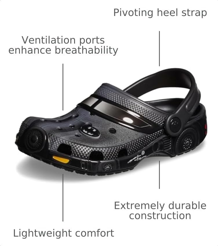 image:imageCrocs Kids Batman Batmobile Classic ClogBlack Batmobile