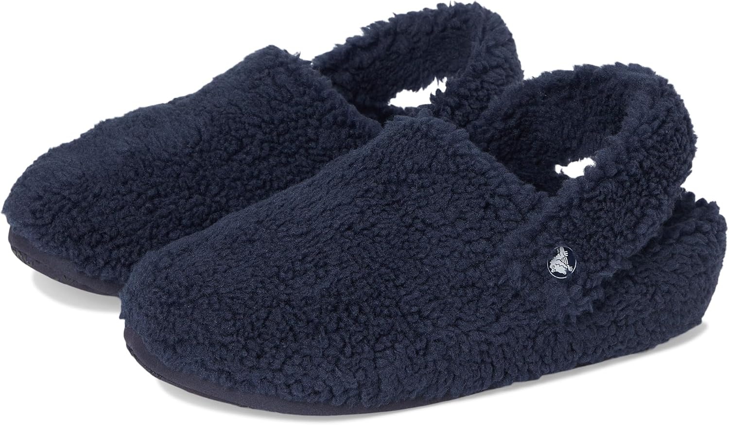 image:imageCrocs Kids Classic Cozzzy SlippersNavy