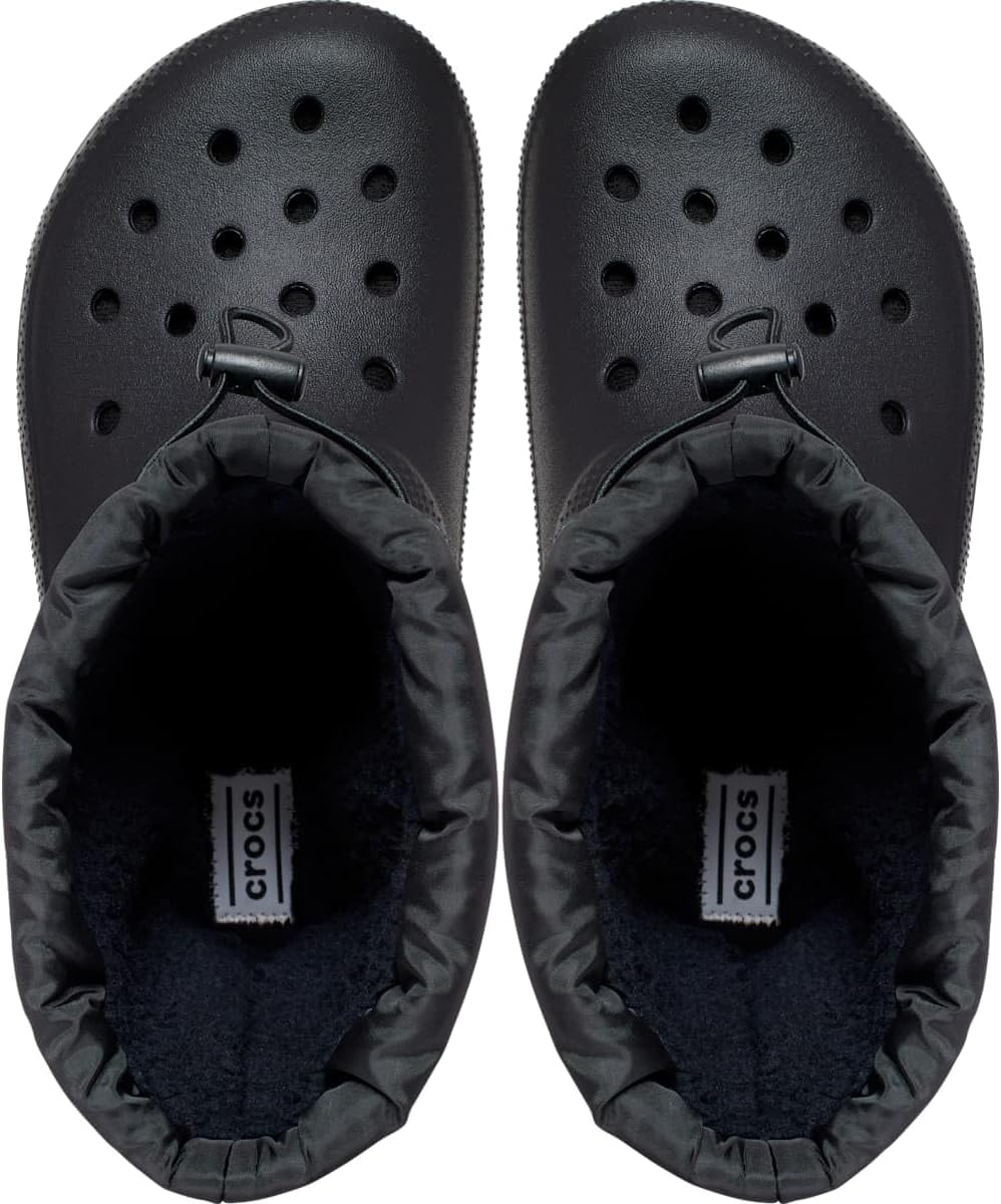 image:imageCrocs Kids Classic Lined Neo Puff Boot Snow BootsBlack