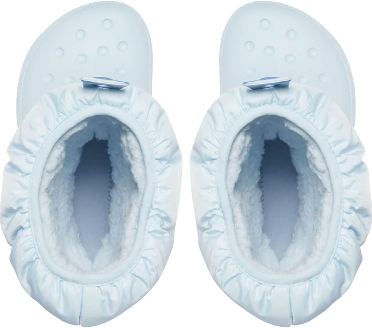 image:imageCrocs Kids Classic Lined Neo Puff Boot Snow BootsMineral Blue