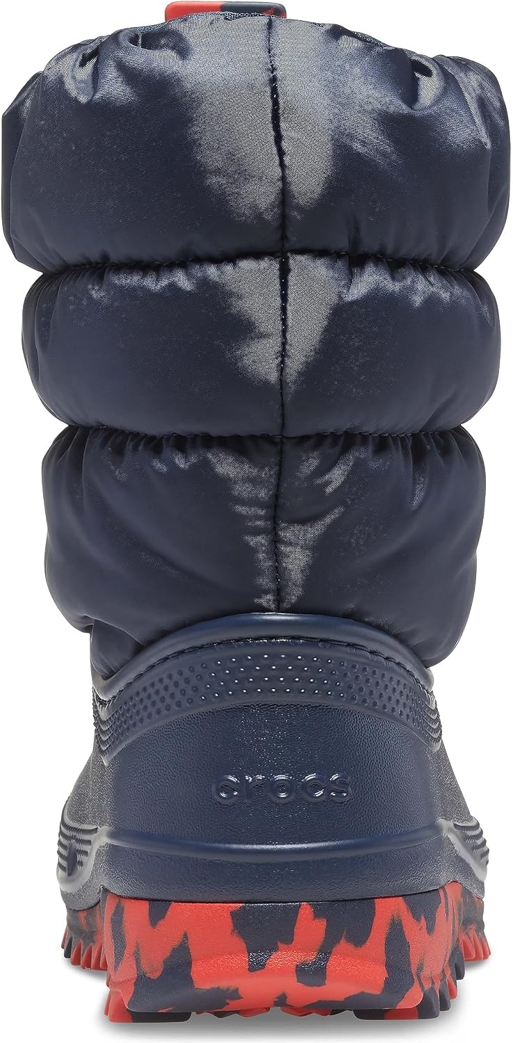 image:imageCrocs Kids Classic Lined Neo Puff Boot Snow BootsNavy