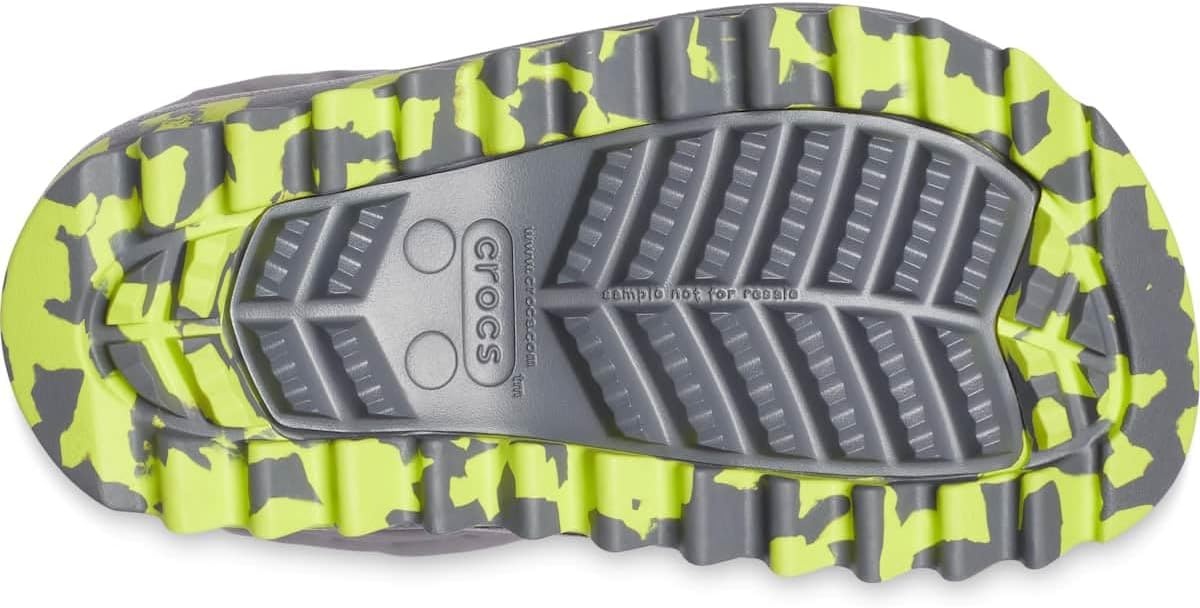 image:imageCrocs Kids Classic Lined Neo Puff Boot Snow BootsSlate Grey