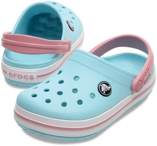 image:imageCrocs Kids Crocband ClogsIce BlueWhite
