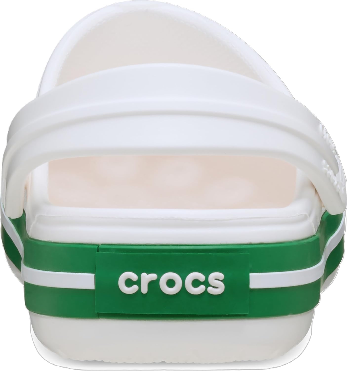 image:imageCrocs Kids Crocband ClogsWhiteGreen Ivy