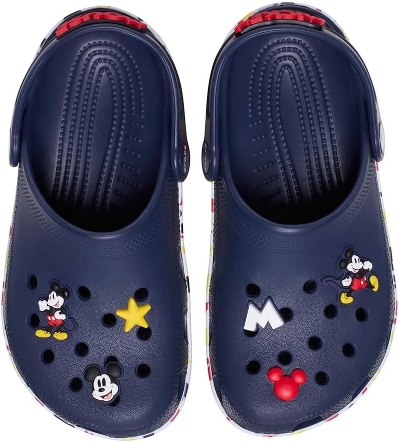 image:imageCrocs Kids Disney Mickey Minnie Mouse Clogs Little KidBig KidNavyMickey Jibbitz