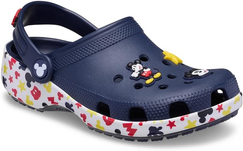 image:imageCrocs Kids Disney Mickey Minnie Mouse Clogs Little KidBig KidNavyMickey Jibbitz