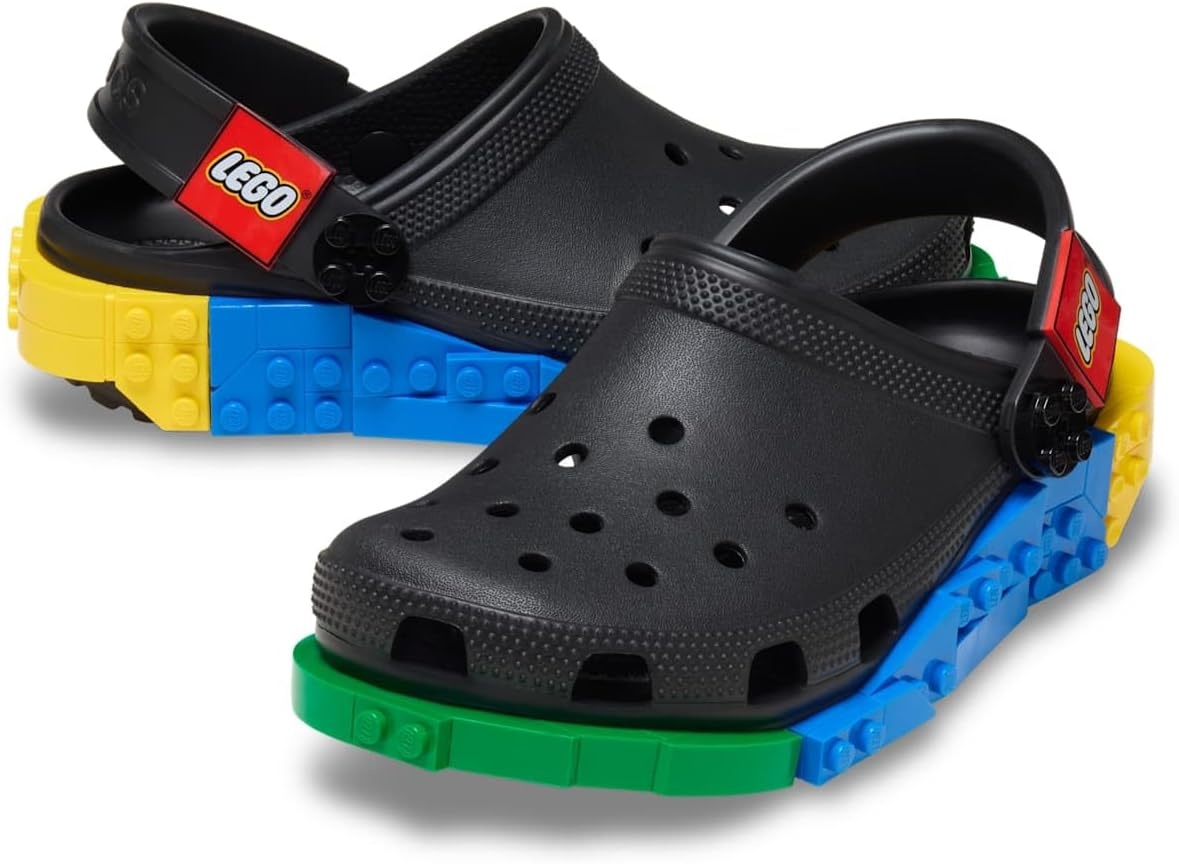 image:imageCrocs UnisexAdult Classic LEGO System Clogs LEGO Shoes for Women and MenBlack