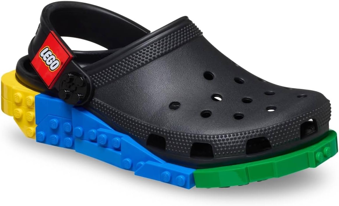 image:imageCrocs UnisexAdult Classic LEGO System Clogs LEGO Shoes for Women and MenBlack