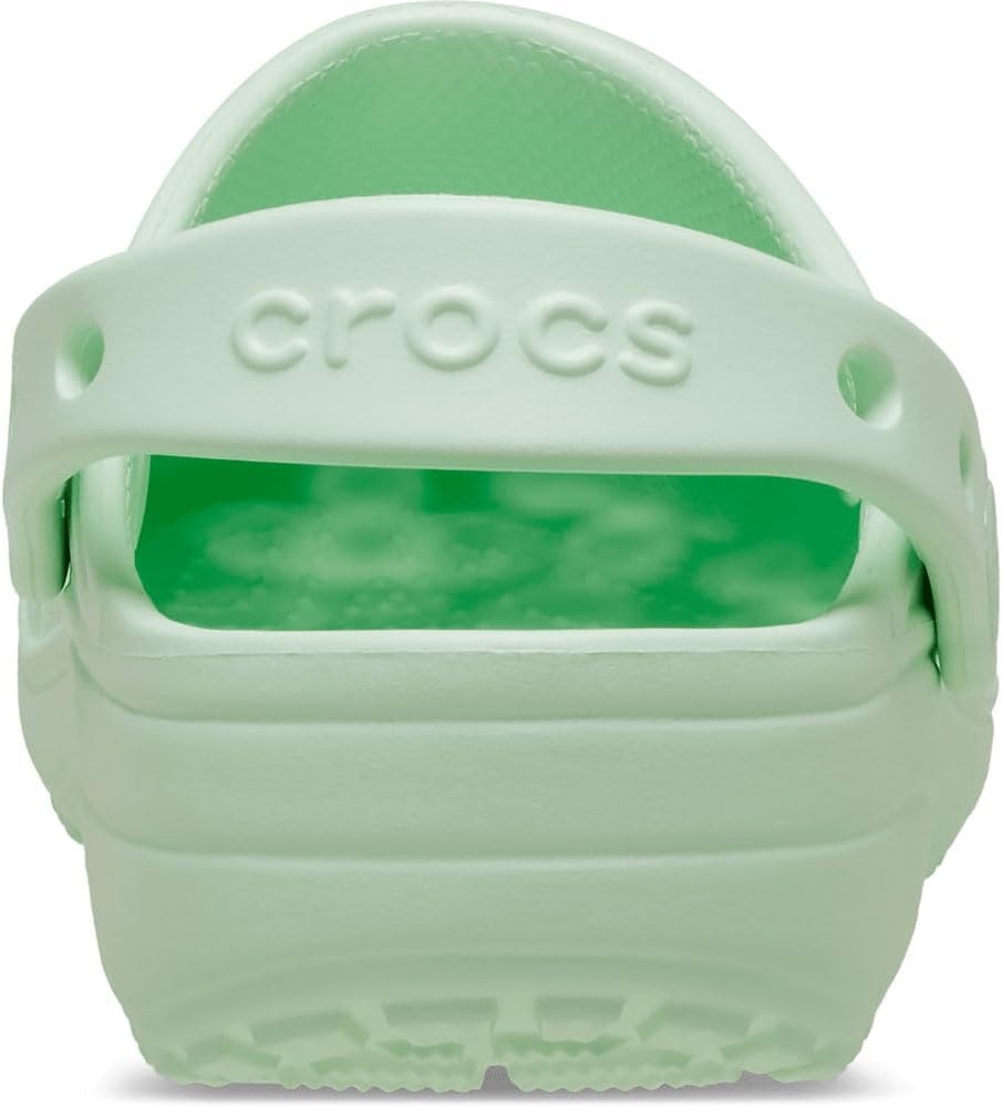 image:imageCrocs UnisexChild Classic Clogs with Floral Cut Out Design Kids and Toddler ShoesJade Tint