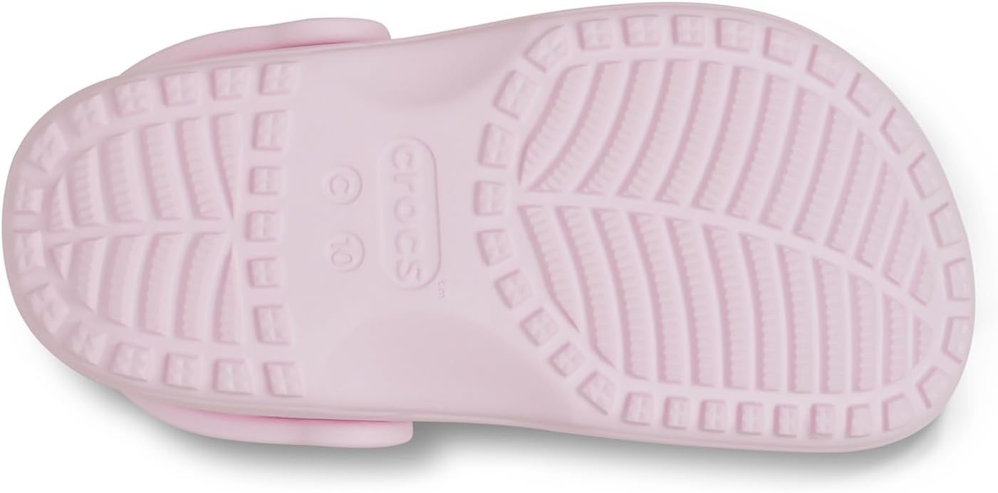 image:imageCrocs UnisexChild Classic Clogs with Floral Cut Out Design Kids and Toddler ShoesPink Milk