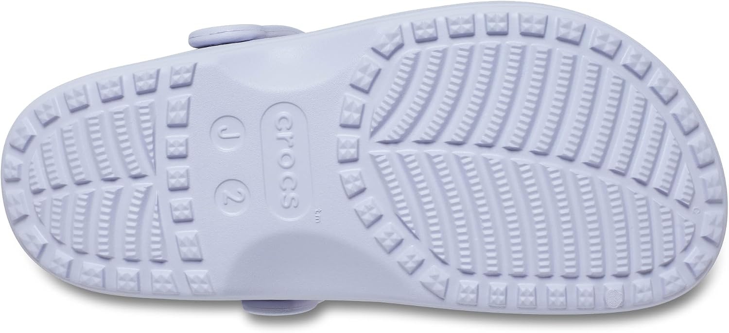 image:imageCrocs UnisexChild Classic Clogs with Floral Cut Out Design Kids and Toddler ShoesPurple Moon
