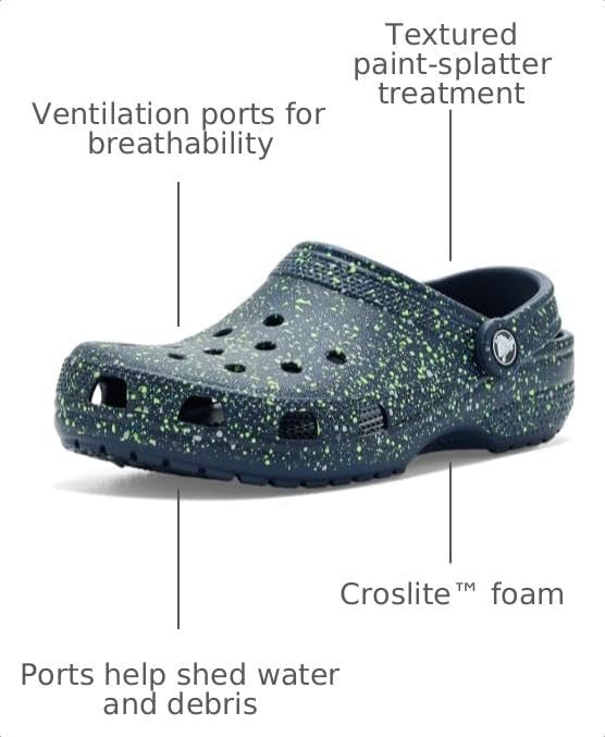 image:imageCrocs UnisexChild Classic Graphic ClogNavyMulti