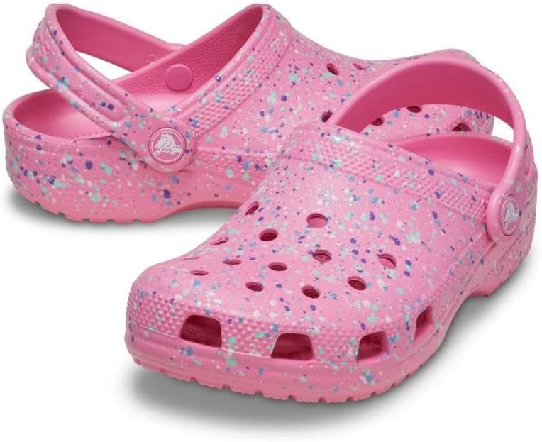 image:imageCrocs UnisexChild Classic Graphic ClogPink LemonadeMulti Splatter