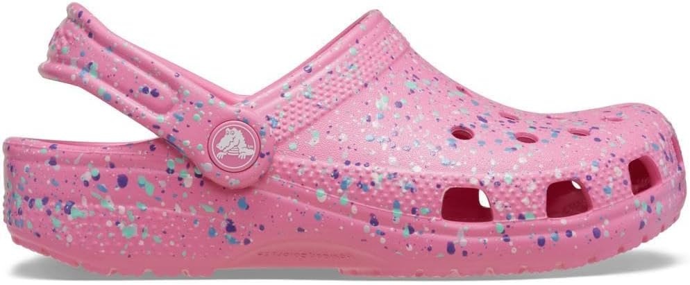 image:imageCrocs UnisexChild Classic Graphic ClogPink LemonadeMulti Splatter