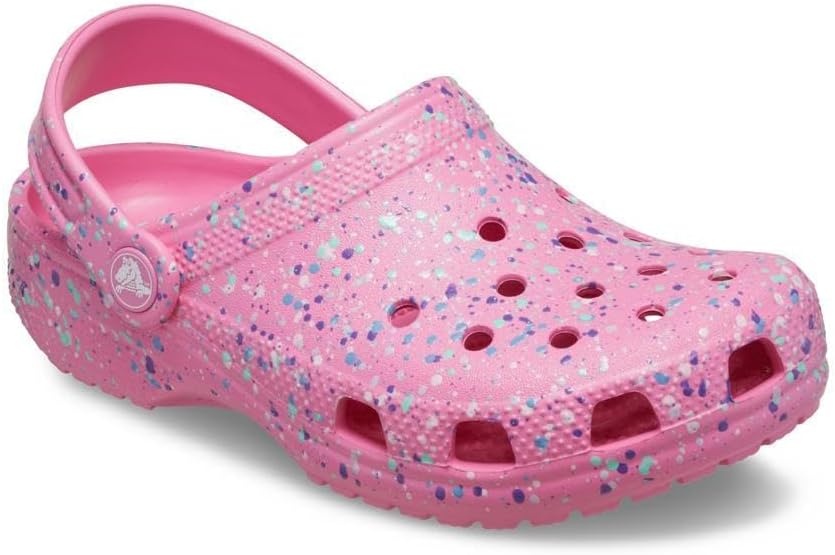 image:imageCrocs UnisexChild Classic Graphic ClogPink LemonadeMulti Splatter